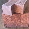 Bubinga Wood Turning Blanks 4pcs - 2" x 2" x 6 view 2