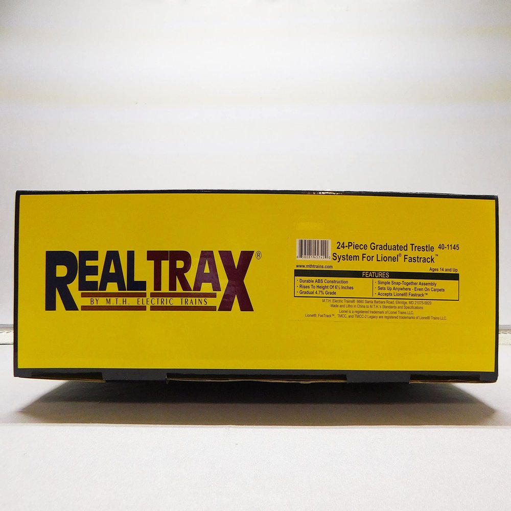 Lionel MTH RAILKING 24 Piece Graduated Trestle Set for FASTRACK O Gauge 40-1145