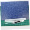 Anneome Cutting mat Quilting Supplies mat Cutter Craft Cutting Board Craft mat Rotary Cutter and mat Double-Sided Plastic Cutting Boards Engraving Plate Dedicated Cutting Machine to Rotate view 3