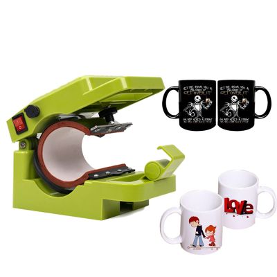 ENPAP Mug Press Machine, Pneumatic Auto Mug Cup Heat Press 10oz Cup Size Sublimation Transfer Heat Press Machine