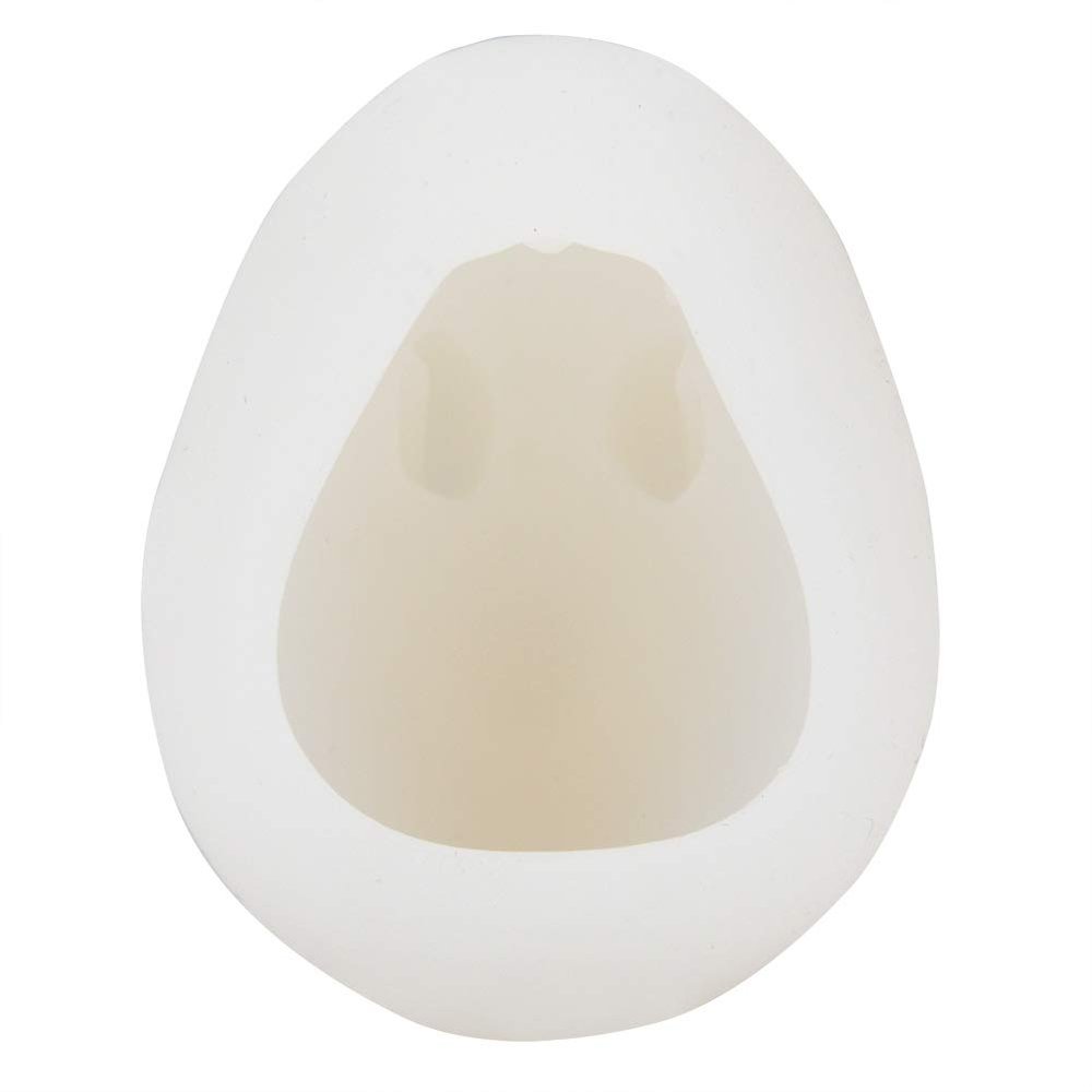 QANYEGN 3D Bny Soap, 2 Size Adorable Rabbits Clay, Silicone Rabbits for Chocolate, Candy, Pudding(Small)