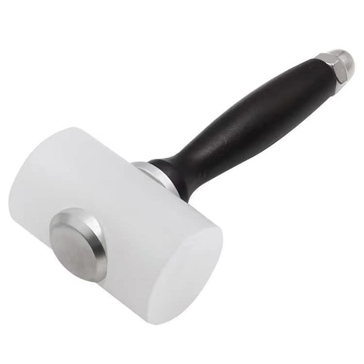 Handmade Leather Carving Hammer DIY Craft Cowhide Punch Cutting Sewing Working Saddle Making T-Type Handheld Tool Hammer Accessories 2023