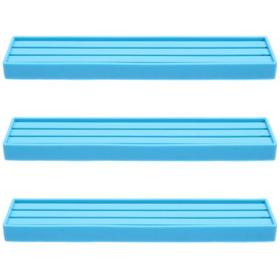 Didiseaon Silicone Mold for Resin Crafts DIY Domino Holder Tray Set of 3 Flexible Reusable Epoxy Storage Organizer for Creative Family Fun