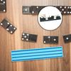 Didiseaon Silicone Mold for Resin Crafts DIY Domino Holder Tray Set of 3 Flexible Reusable Epoxy Storage Organizer for Creative Family Fun view 2