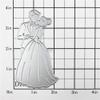 DzIxY Beautiful People Groom Bride Metal Cutting Dies for Card Making Kit Embossing Paper Die Cuts Sets Scrapbooking Machine Stencils Storage Pockets Supplies view 2