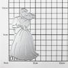 DzIxY Beautiful People Groom Bride Metal Cutting Dies for Card Making Kit Embossing Paper Die Cuts Sets Scrapbooking Machine Stencils Storage Pockets Supplies view 3