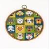Dog Breeds Icons CS1308-1 - Counted Cross Stitch KIT#2. Set of Threads, Needles, AIDA Fabric, Needle Threader, Embroidery Clippers and Printed Color Pattern Inside. view 2