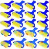 20pcs Drawing Sponge Brush Roller for Boy Girl Washable Painting Sponge Brushes with Plastic Handle for Graffiti and Creative Art Projects view 1
