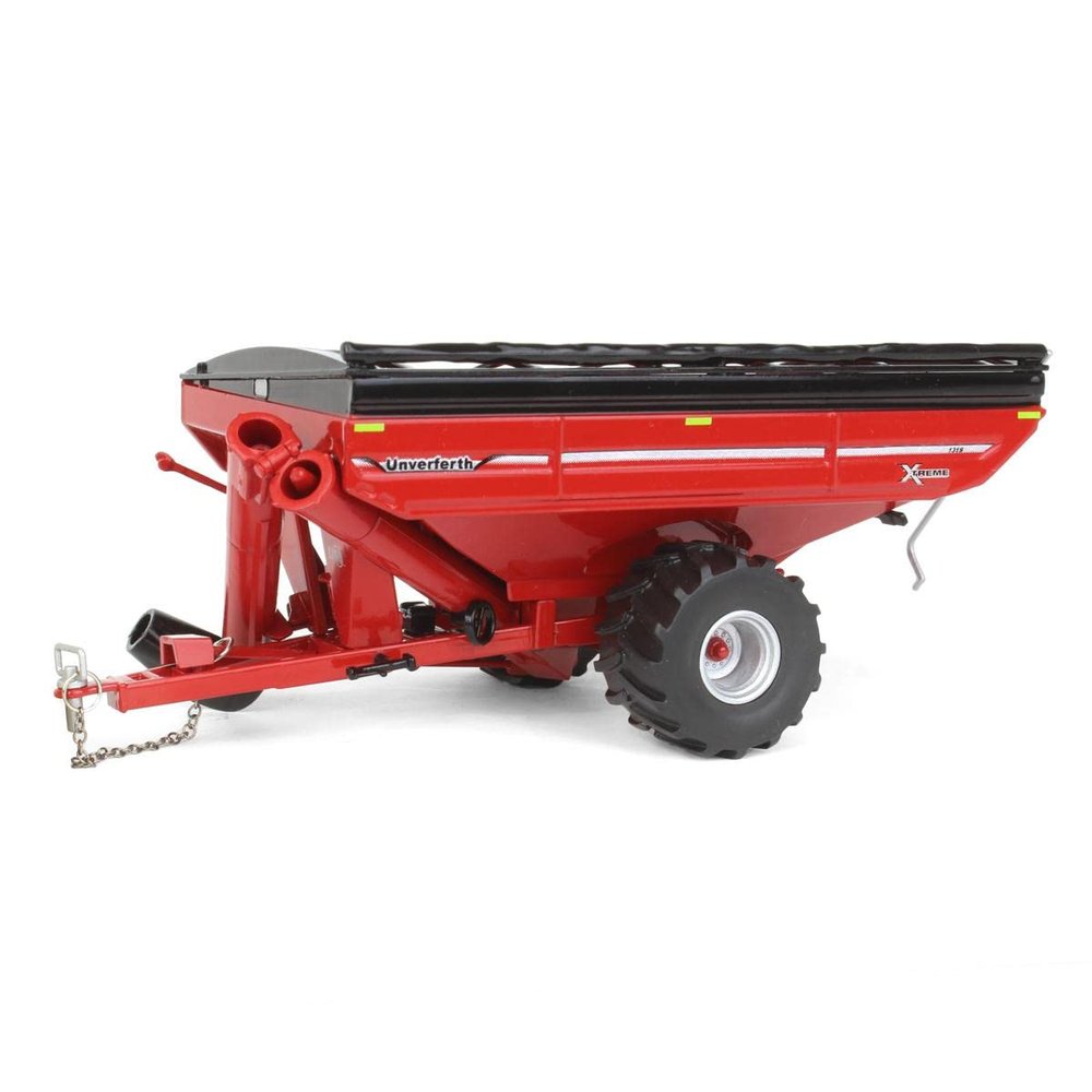 Spec Cast 1/64 Red Unverferth X-Treme 1319 Grain Cart with Flotation Tires UBC-026