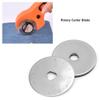 NDNCZDHC 10pcs 45mm Rotary Cutter Refill Blades for Cutting Leather Fabric Paper Craft Tool view 4