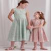 Simplicity Easy-to-sew Children's and Girls' Party Dresses Sewing Pattern Packet, Design Code S9799, Sizes 3-4-5-6 view 3
