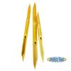 Artist's Best 3 Pieces Double Head Strong Bamboo Pottery Ceramic Shaping Tools and Reed Pens || Great for Sculpting, Shaping and Using Black Ink view 3