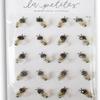 Bee Stickers for Crafts, Scrapbooks, Cardmaking - 3D Dimensional with Attached Wings - 20 Pieces view 1
