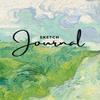 Sketch Journal with Prompts (80 pages/40 sheets) -Soft Bound, Drawing Book, Size (8.5'' X 11") - Portrait (VanGogh): For everyone - Children, Artists, Art Enthusiasts view 1