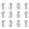 ZZHXSM 12PCS Plastic Coil Claw Sewing Machine Thread Setter Claw for Thread Spool Cone Holder Overlocker Serger Sewing Accessories, White view 1