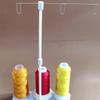 ZZHXSM 12PCS Plastic Coil Claw Sewing Machine Thread Setter Claw for Thread Spool Cone Holder Overlocker Serger Sewing Accessories, White view 3