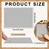 Yeaqee 4 Pcs 9 x 12 Inch Linoleum Block Rubber Carving Block Soft Linocut Blocks Large Linoleum Sheet Unmounted Lino Plates for Engraving Art Project Printmaking Artist Studio Supplies (Gray) view 2