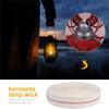 Hell Blues 3/4 Inch Wide Oil Lamp Wick, Cotton Lantern Wick Oil Lantern for Kerosene Burner Lighting & Paraffin Oil Wick (3 Rolls, 6 Foot Each) view 4