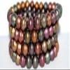 100 pcs Round Snail Shell Pressed Glass Beads, 1620 (1620), Glass, Czech Republic, Size 10 mm (0.39 in) view 1