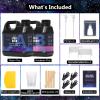 KISREL Epoxy Resin 82OZ - Crystal Clear Epoxy Resin Kit - No Yellowing No Bubble Art Resina Casting for Art Crafts, Jewelry Making, Wood & Molds(41OZ x 2) view 2