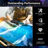 KISREL Epoxy Resin 82OZ - Crystal Clear Epoxy Resin Kit - No Yellowing No Bubble Art Resina Casting for Art Crafts, Jewelry Making, Wood & Molds(41OZ x 2) view 4