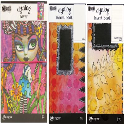 Grrl Friday Dyan Reaveley's Dylusions Dyalog Believe Bundle - Canvas Cover & 2 Insert Books