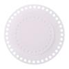 ShanLily Transparent Acrylic Sheet Jersey Knit Sheets Woven Baskets Knitting Tools Plastic Needlepoint Sheets Wooden Basket Bottoms for Crochet Acrylic Bag Weaving Board Braided Bag, 10CM view 1
