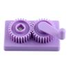 Plastic Paper Quilling Crimper Machine Craft Tool for Art Projects Purple Handheld Quilled Paper Pattern Maker 7x4x4.5cm view 1