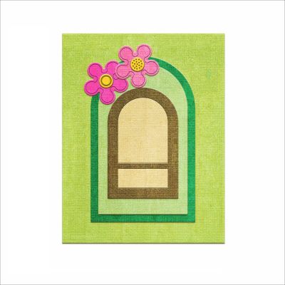 XMZZMX Shadow Flower Decoration Metal Cutting Dies for Card Making, Paper Embossing Die-Cuts Sets Storage Pockets, Album Stencils, Scrapbooking Template