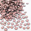 Decoendiy 100g Dog Paw Clay Slices-Soft Polymer Clay Slices, Cartoon Animal Slices Charms, Flat Clay Pieces Charms Bulk, for Jewelry Making DIY Nail Crafts Scrapbook Decorations (Red) view 1