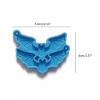 IOOOFU Pendant Mold Clay Molds Bat Shaped Keychain Moulds with Holes Silicone Material for DIY Hand-Making Lover Silicone bat Pendant molds for epoxy Resin view 2