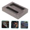 Uonlytech Casting Mold for Aluminum Brass Copper Zinc Graphite Ingot Mold 2 Holes view 4