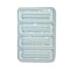 Barrette Resin Molds DIY Hair Pin Casting Mold Holographic-Hair Clip Mold Long Strip Shape Silicone Molds for-Bookmark Holographic-molds for Resin Silicone view 1