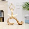 CHAXEL Yoga Girl, Living Room Knick-knacks, Home Decoration, Gym, Wine Cabinet, TV Cabinet, Desk, Study, Accessories White Yoga Maiden A view 1