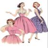 Butterick B6938F5 Misses' Vintage 1950's Halter Dress and Jacket Sewing Pattern Kit, Design Code B6938, Sizes 16-18-20-22-24 view 4