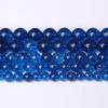 90pcs 4mm Natural Blue Crystal Crackle Quartz Stone Round Loose Beads for Jewelry Making DIY Bracelets Necklaces Energy Healing Stone Beads 15" (4mm, Blue Crackle Quartz) view 2