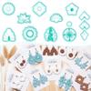 TAINSKY Polymer Clay Cutters, Floral Clay Cutters for Polymer Clay Jewelry, 13 Shapes Flower Clay Earrings Cutters view 1