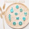 TAINSKY Polymer Clay Cutters, Floral Clay Cutters for Polymer Clay Jewelry, 13 Shapes Flower Clay Earrings Cutters view 4