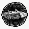 Coelacanth - The Living Fossil Sticker Decal Size 5" view 1