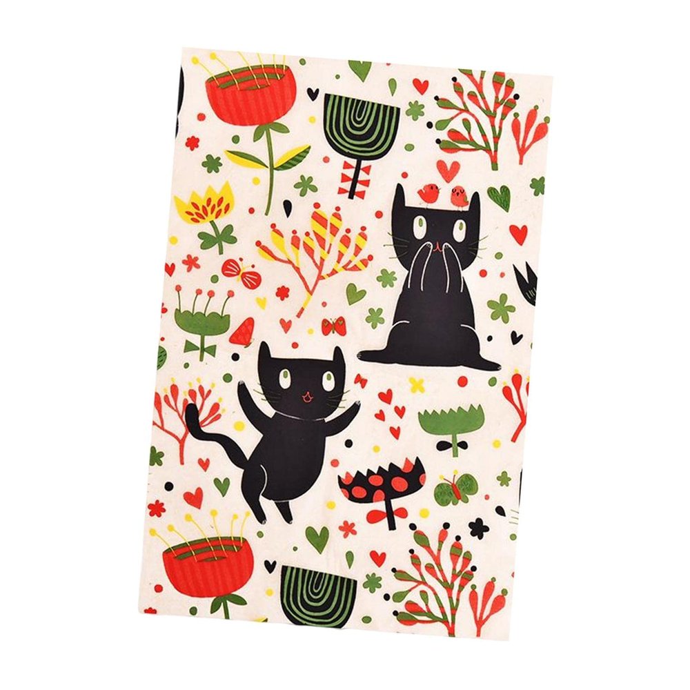 UGPLM Ceramic Decal Pottery Clay Transfer Paper Underglaze Flower Paper for Ceramics, Cat