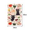 UGPLM Ceramic Decal Pottery Clay Transfer Paper Underglaze Flower Paper for Ceramics, Cat view 3