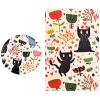 UGPLM Ceramic Decal Pottery Clay Transfer Paper Underglaze Flower Paper for Ceramics, Cat view 4