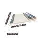 FANGHUOCL Single Sided Aluminum Foil Ceramic Fiber Blanket for Wood Stoves, Pizza Ovens, Kilns, Forges,50mmx60cmx100cm view 2