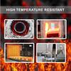 FANGHUOCL Single Sided Aluminum Foil Ceramic Fiber Blanket for Wood Stoves, Pizza Ovens, Kilns, Forges,50mmx60cmx100cm view 4