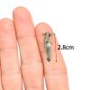 1:64 Figure Tiny People Backpacker Climbing Scene Resin Doll Character for Miniaturescene Fairy Garden Accessory DIY Projects Building Model, White 1pcs view 4