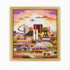 Brasilia Brazil CS1385-2 - Counted Cross Stitch KIT#2. Set of Threads, Needles, AIDA Fabric, Needle Threader, Embroidery Clippers and Printed Color Pattern Inside. view 1