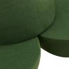 HAKZEON 8 PCS Floral Dry Foam Half Ball, Green Foam Half Ball, Round Foam Block Green Floral Foam Round Ball for Artificial Plant Arrangement, 5.5 x 2.75 Inch view 3