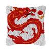 clubevy Latch Hook Craft Kit Large for Beginners Embroidery Latch Hook Pillow Cover Sofa Cushion DIY Crafting Arts view 1