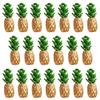 Yukfhgt Summer Theme Fruit Pendant 20 Pcs Fruit Alloy Charms Bracelet DIY Making Accessories for Necklace Jewelry Hawaii Luau Party Decor Summer Party Supplies (Pineapple) view 1