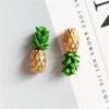 Yukfhgt Summer Theme Fruit Pendant 20 Pcs Fruit Alloy Charms Bracelet DIY Making Accessories for Necklace Jewelry Hawaii Luau Party Decor Summer Party Supplies (Pineapple) view 3